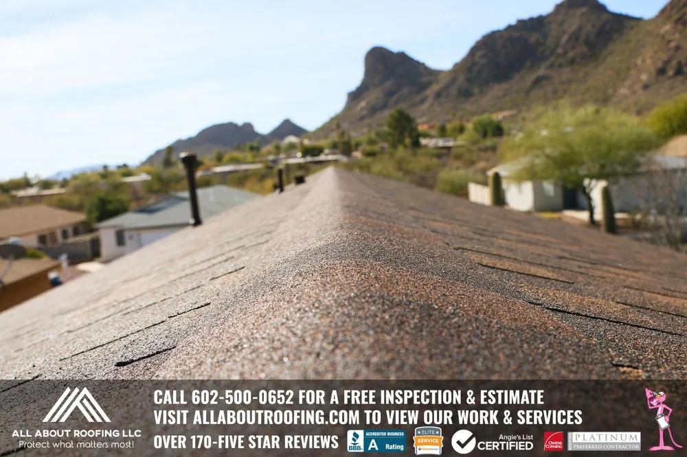 Slide of All About Roofing