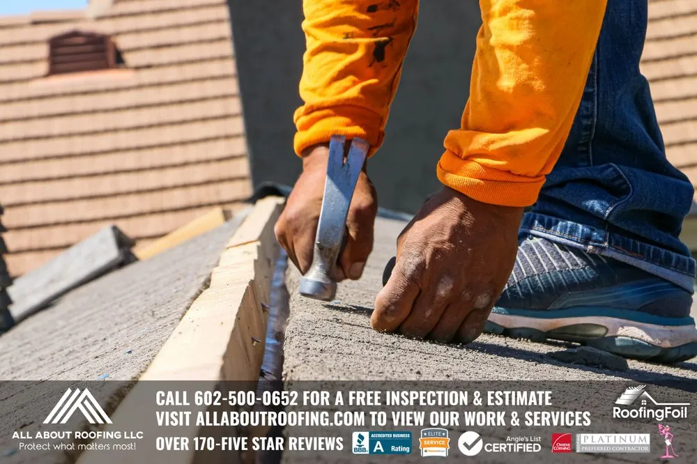 Slide of All About Roofing