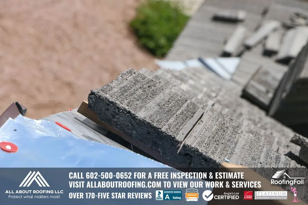 Slide of All About Roofing