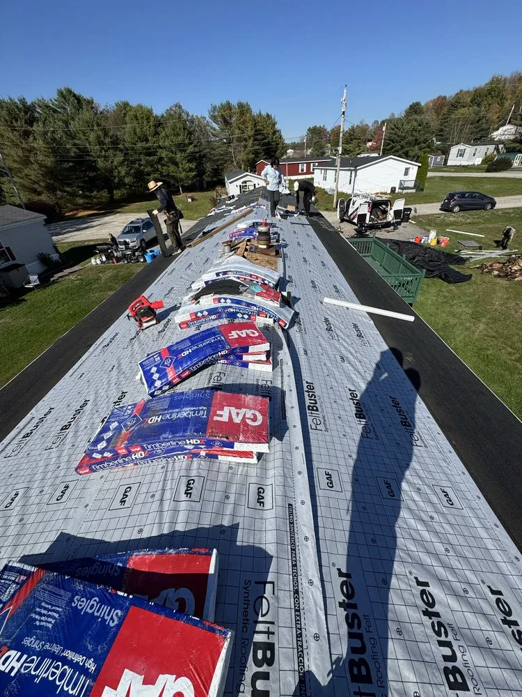 Slide of All American Construction