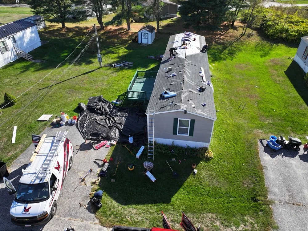 Slide of All American Construction