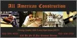 Slide of All American Construction