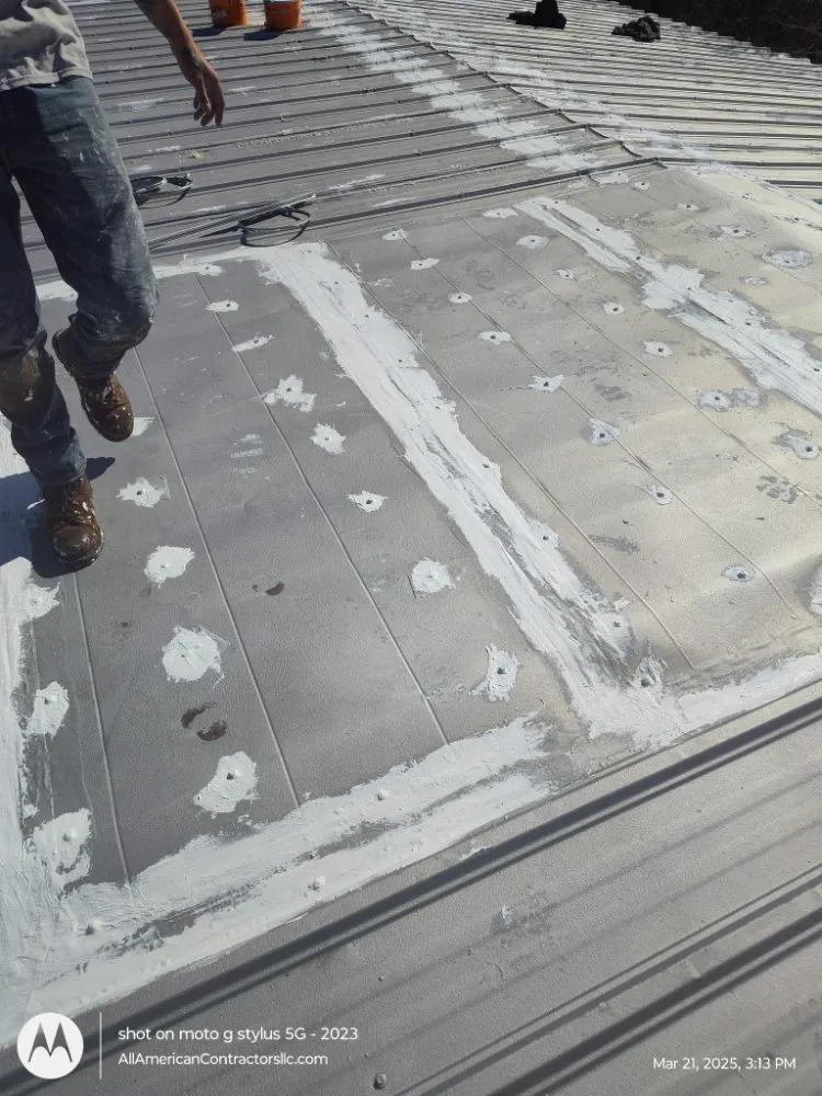 Slide of All American Contractors