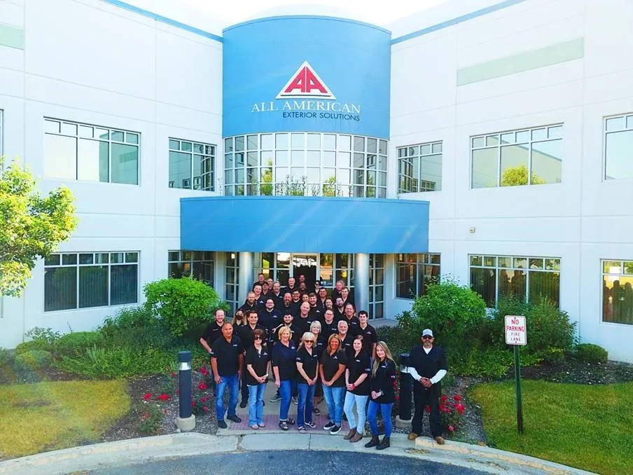 Slide of All American Exterior Solutions