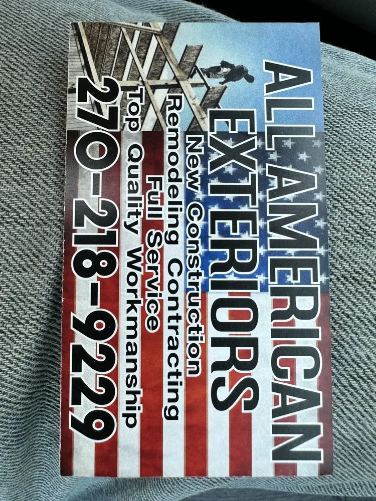 Slide of All American Exteriors