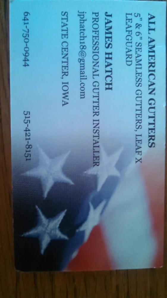 Slide of All American Gutters