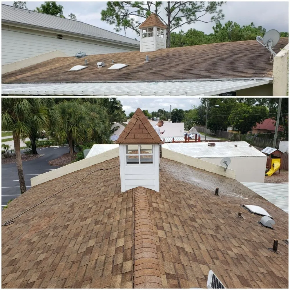 Slide of All American Roof Cleaning