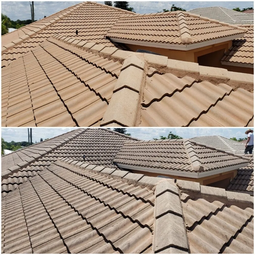 Slide of All American Roof Cleaning