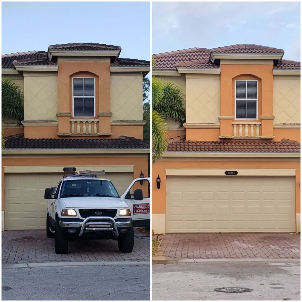 Slide of All American Roof Cleaning