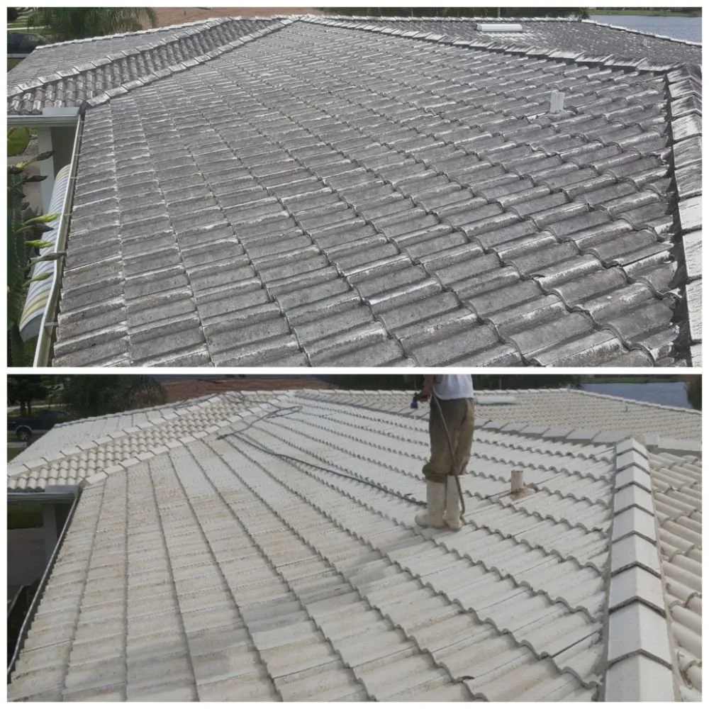 Slide of All American Roof Cleaning