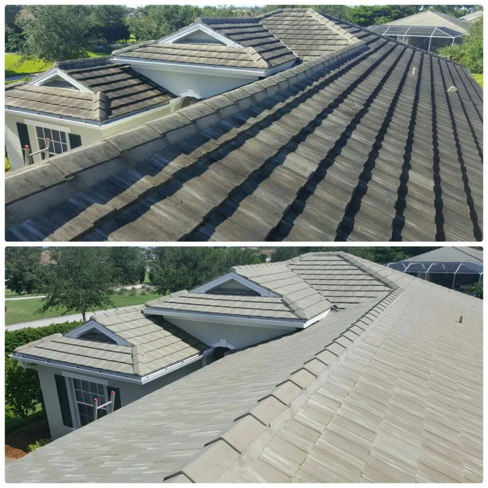 Slide of All American Roof Cleaning
