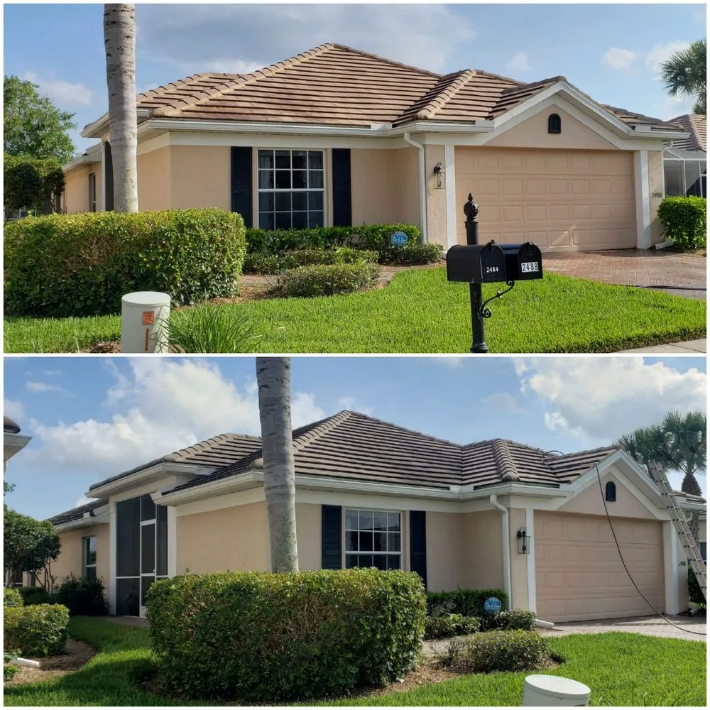 Slide of All American Roof Cleaning