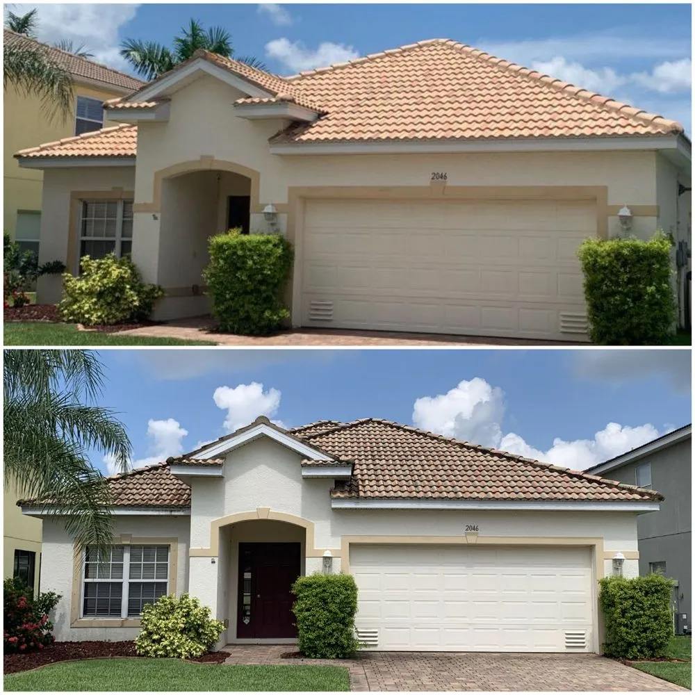 Slide of All American Roof Cleaning