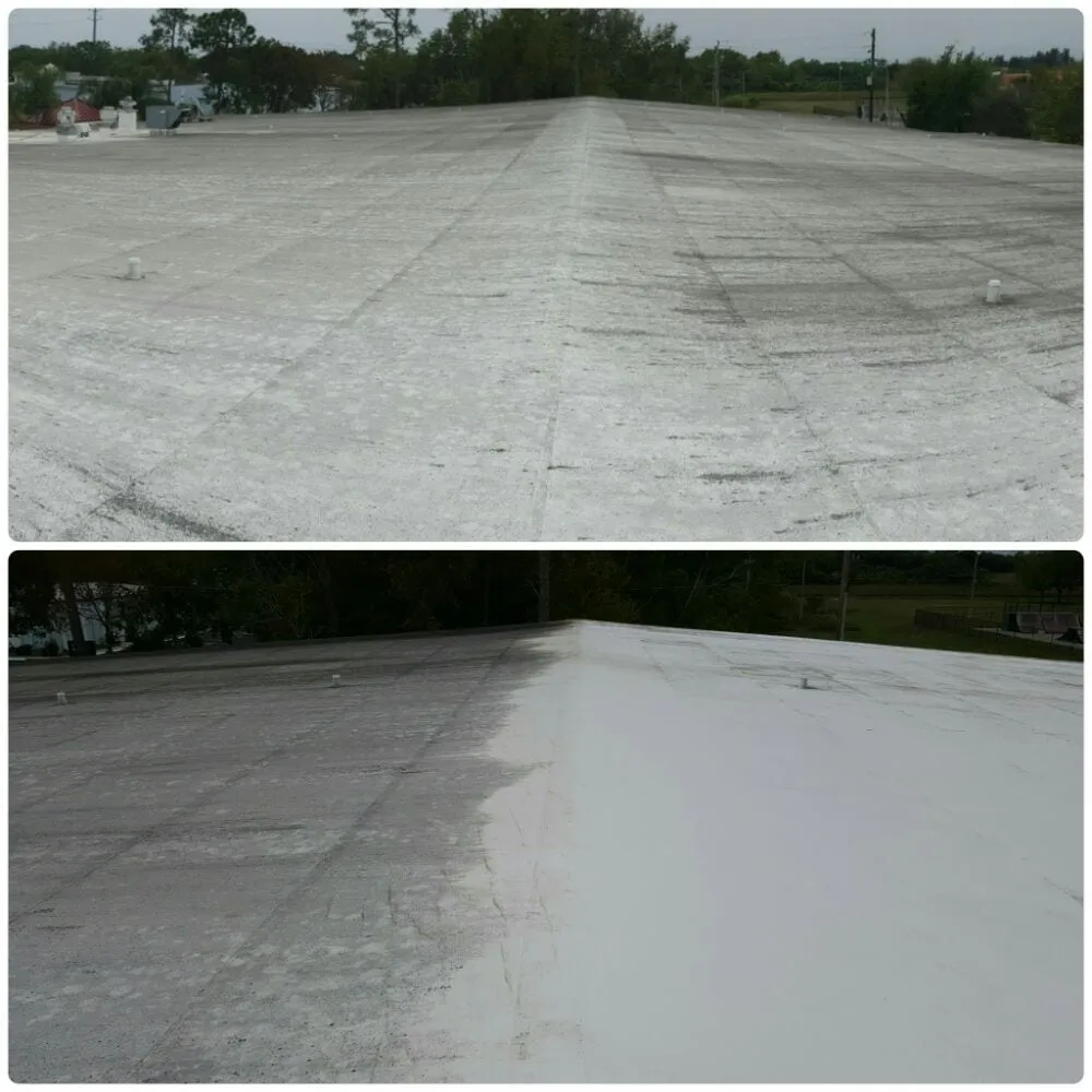 Slide of All American Roof Cleaning