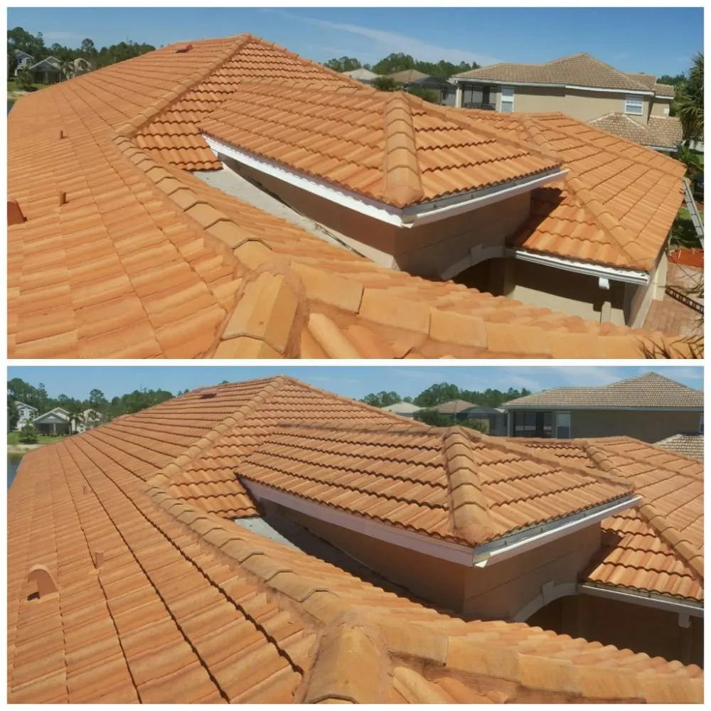 Slide of All American Roof Cleaning