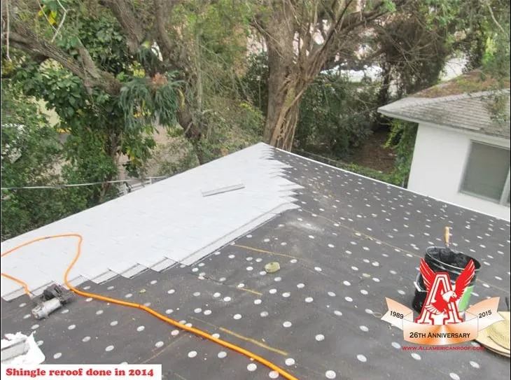 Slide of All American Roofing