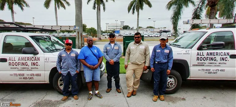 Slide of All American Roofing