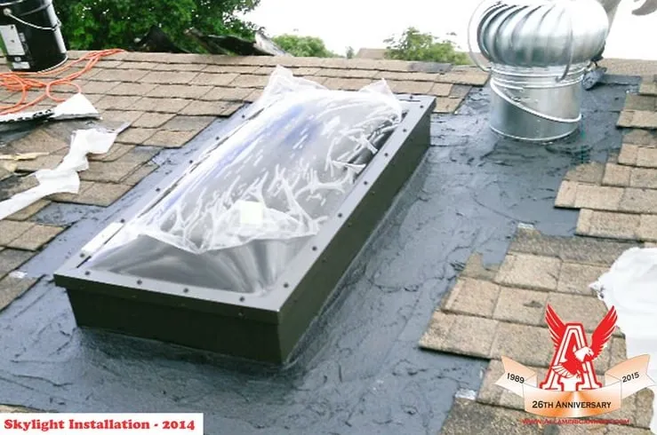 Slide of All American Roofing