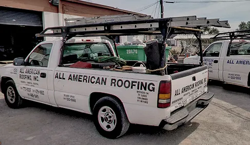 Slide of All American Roofing