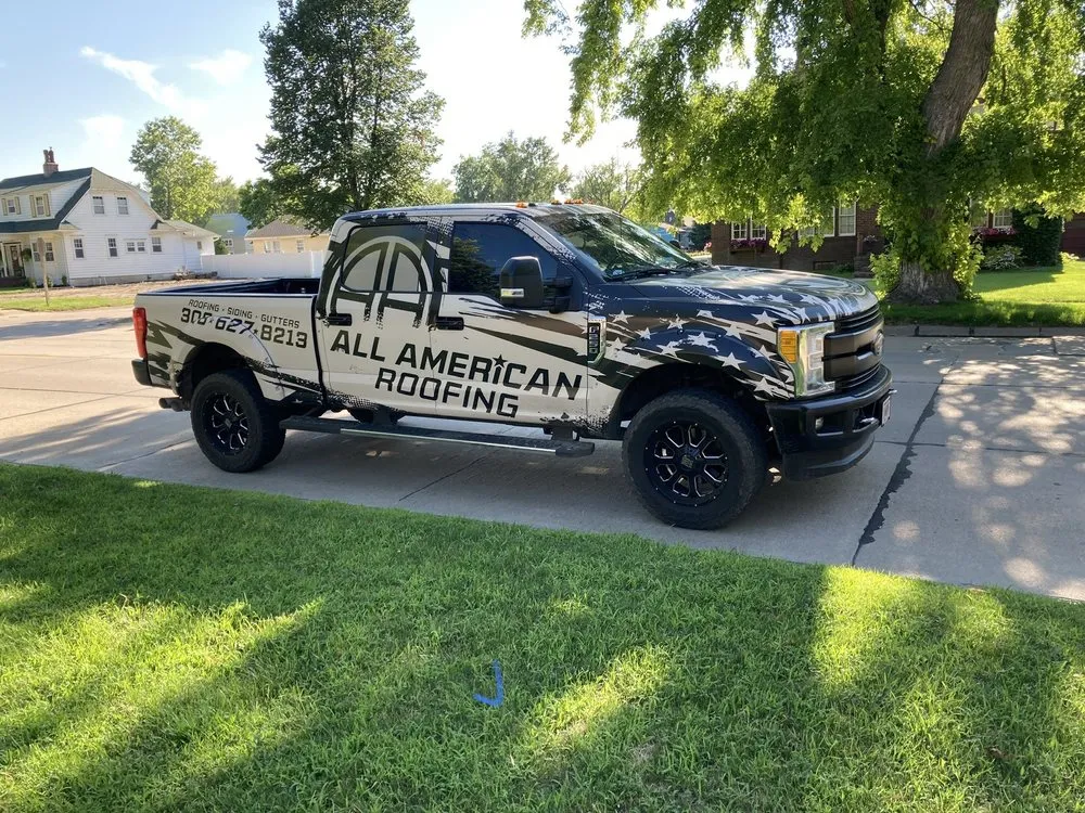 Slide of All American Roofing