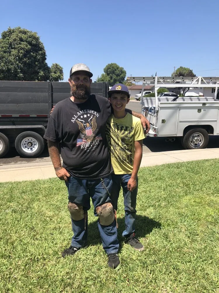 Slide of All American Roofing