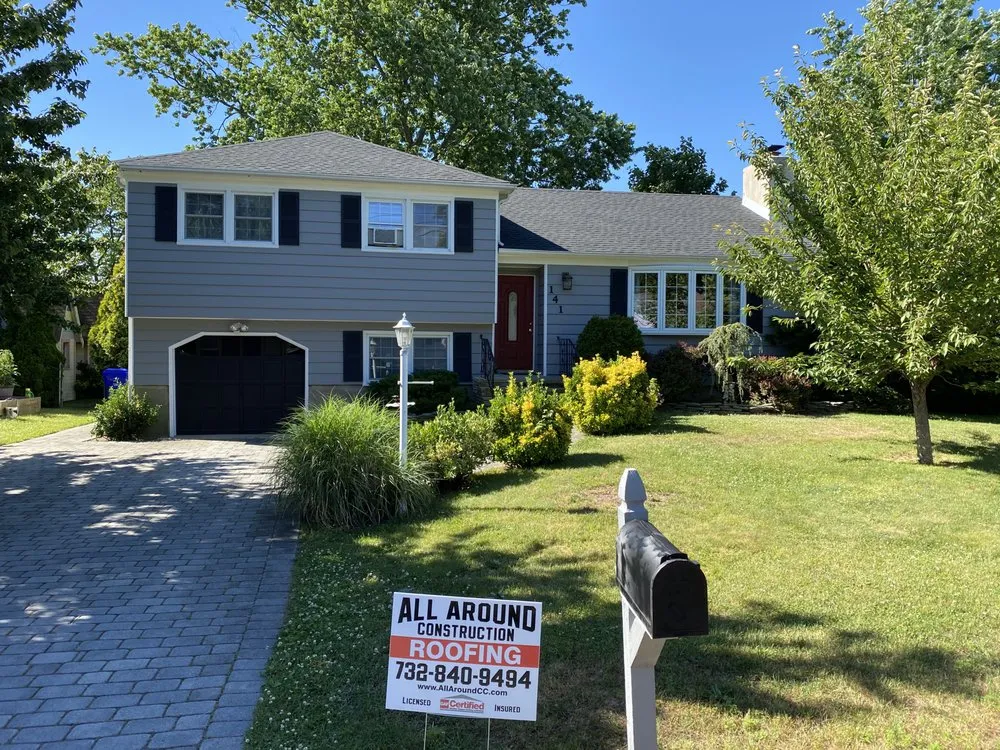 Local roof installation in Bayville, NJ by All Around Construction Contractors