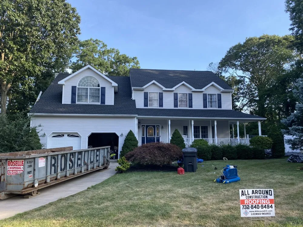 Licensed roof replacement for homes in Bayville, NJ by All Around Construction Contractors