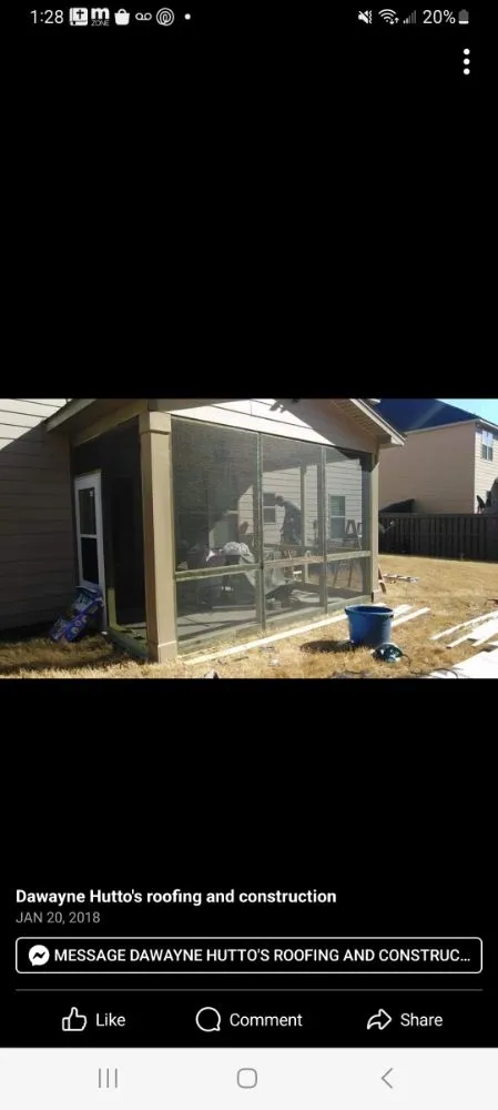 Licensed shingle roofing service after storm damage in Warrenville, SC by All Around Contractor