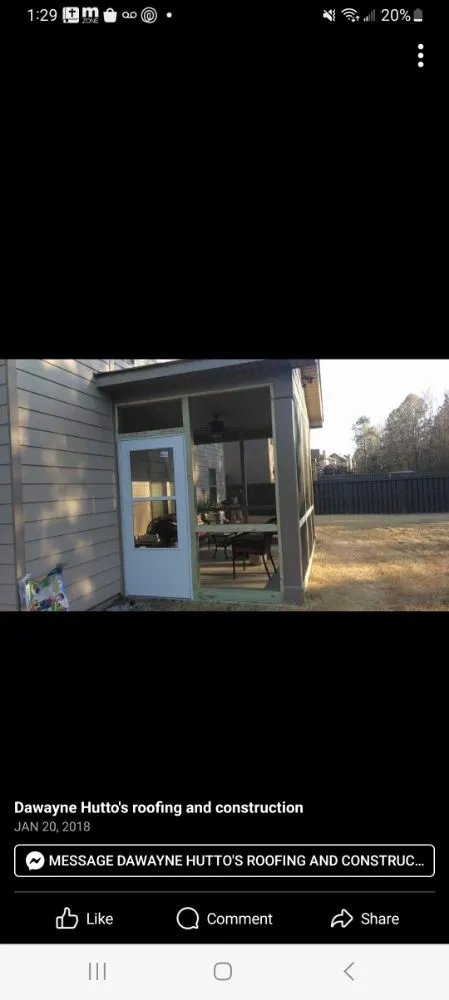 Licensed roof replacement in Warrenville, SC by All Around Contractor