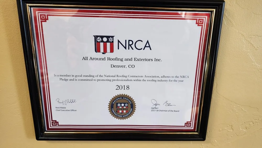 Slide of All Around Roofing & Construction