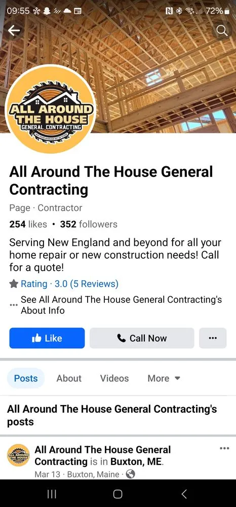 Slide of All Around The House General Contracting
