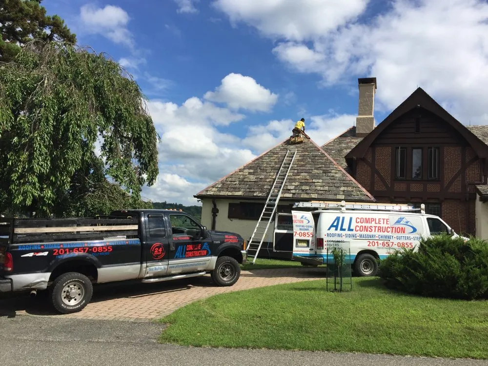 Licensed roof replacement in Great Meadows, NJ by All Complete Construction