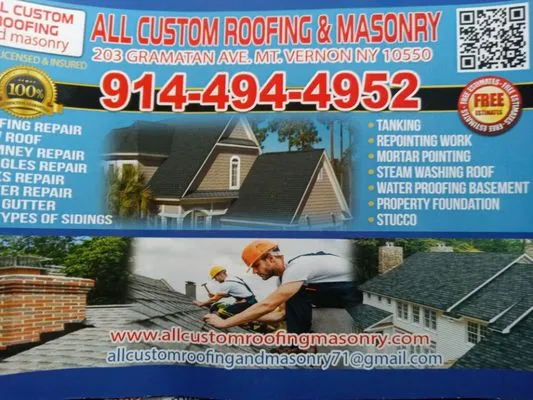 All Custom Roofing & Masonry