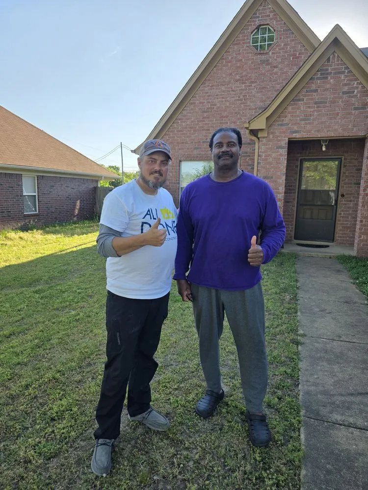 Slide of All Done Roofing and Construction