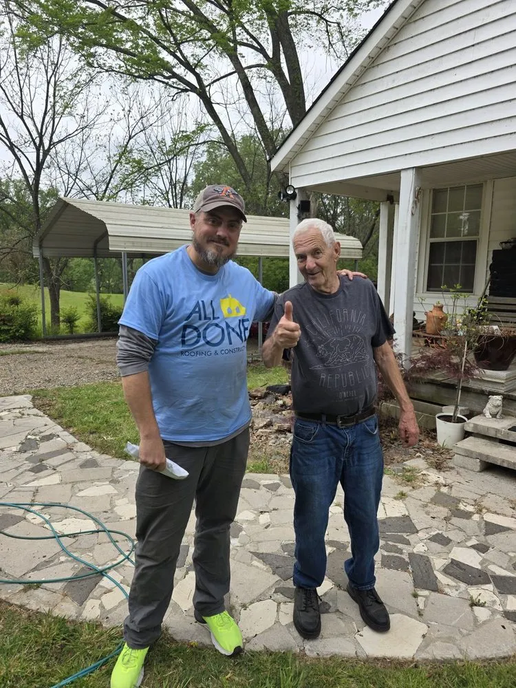 Slide of All Done Roofing and Construction