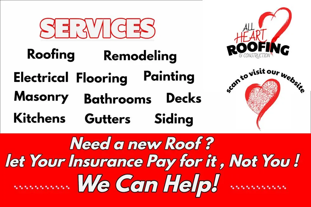 Slide of All Heart Roofing & Construction