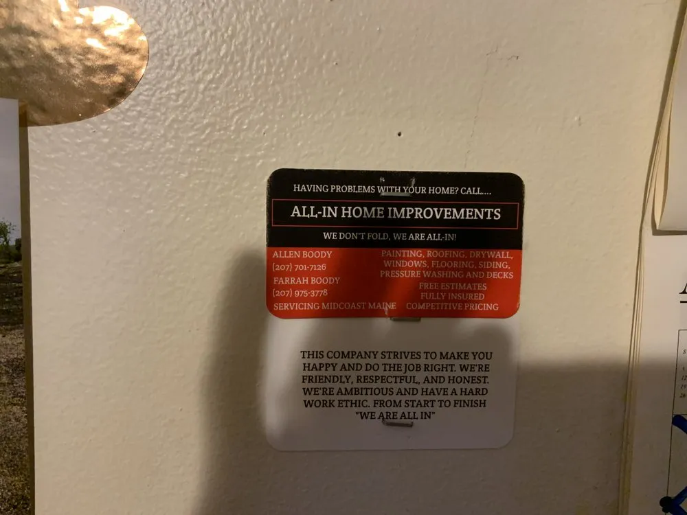 Slide of All-In-Home Improvements