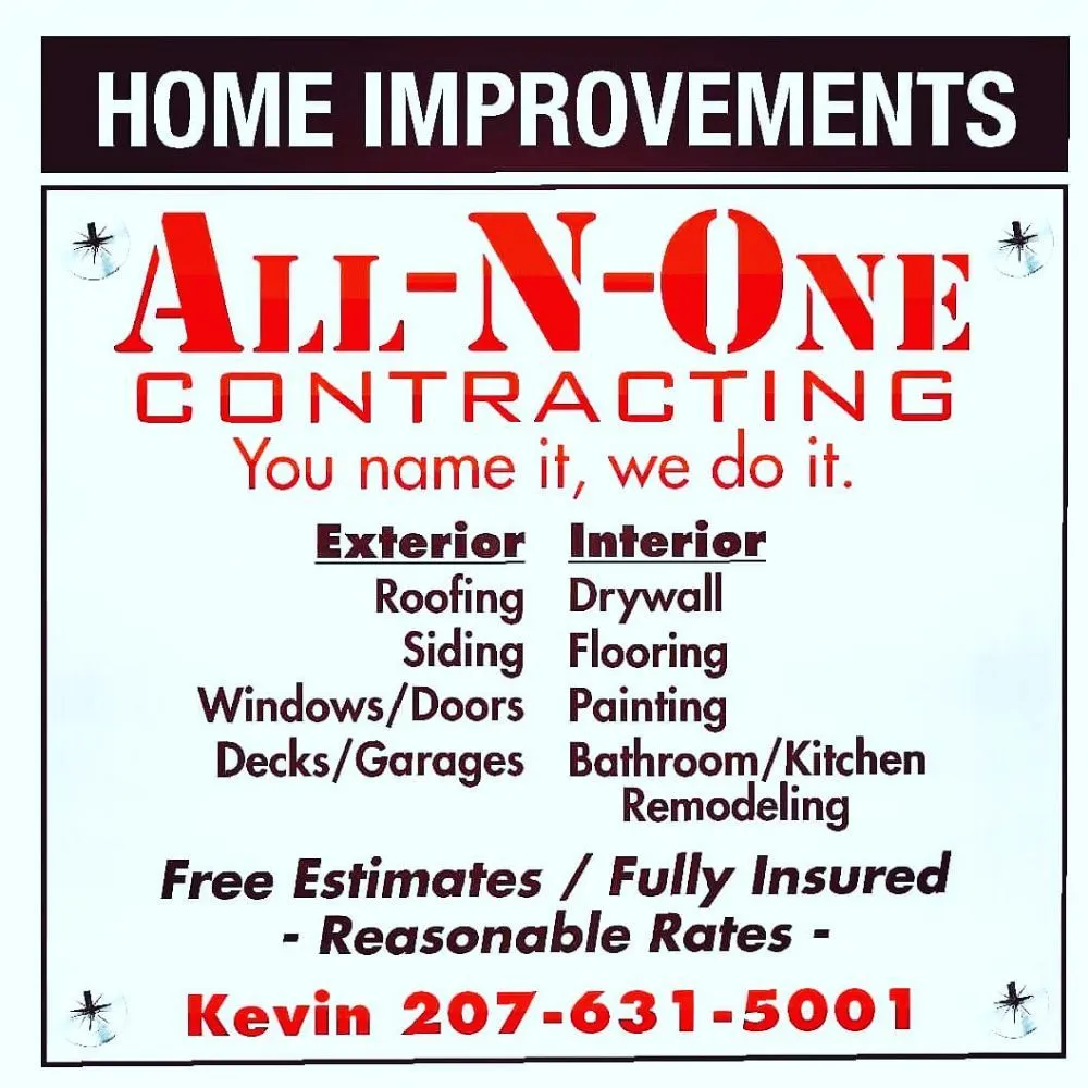 Slide of All In One Contracting