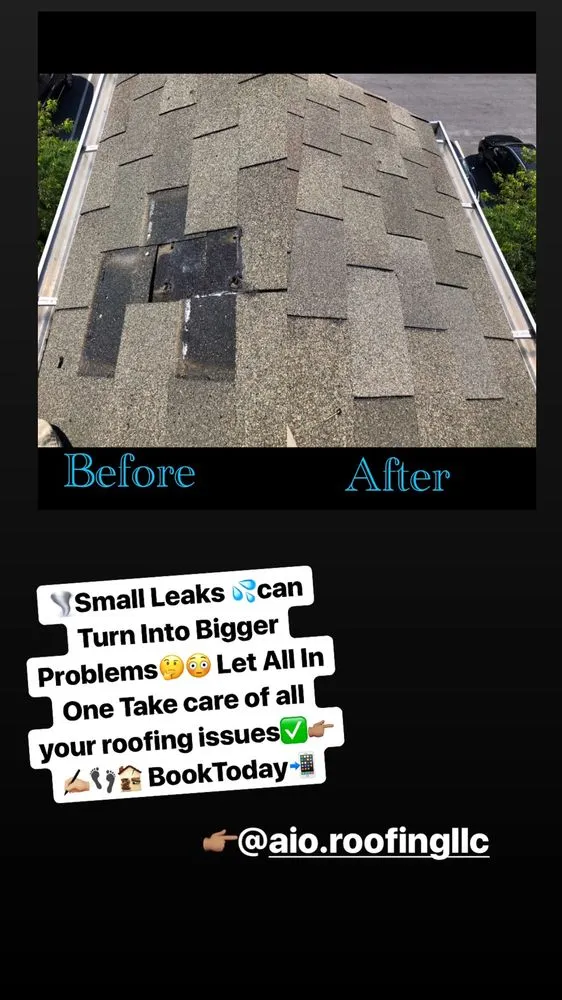 Slide of All In One Roofing Services