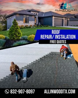 All In Wood Construction Logo