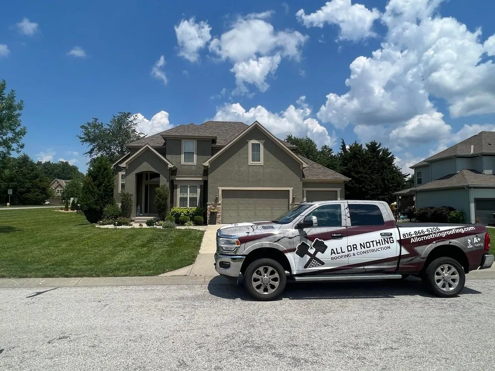 Slide of All or Nothing Roofing