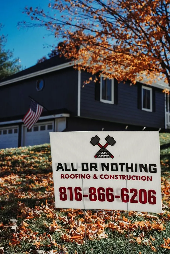 Slide of All or Nothing Roofing