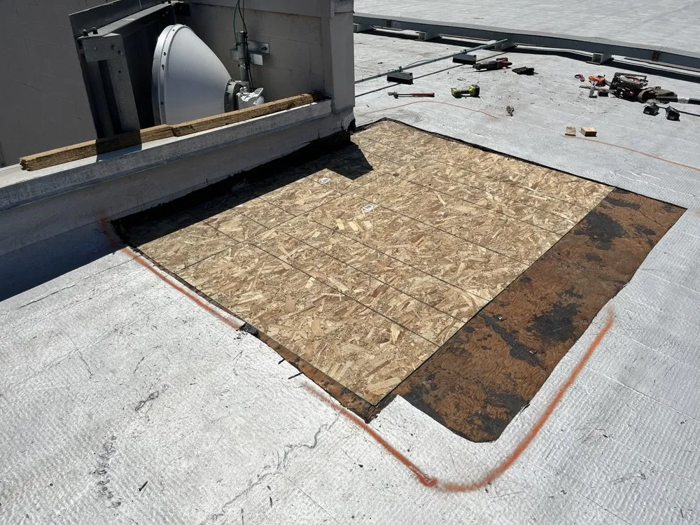 Slide of All out Roofing and Construction