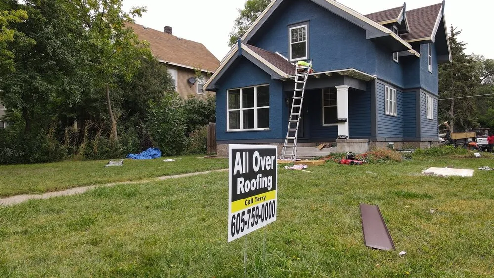 Slide of All Over Roofing