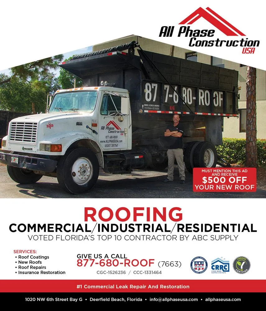 Slide of All Phase Construction USA