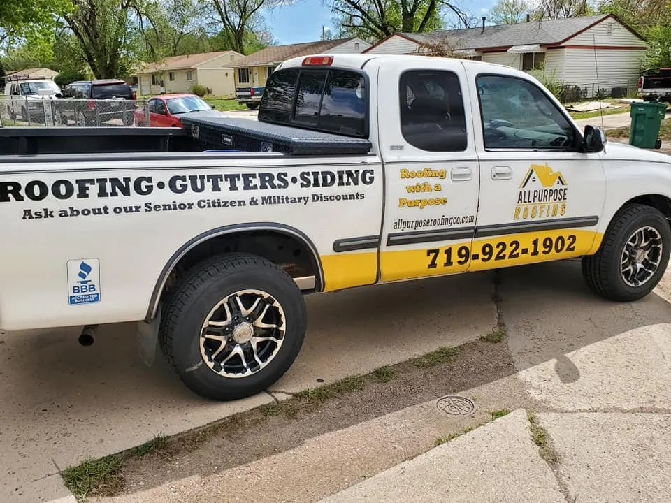 Slide of All Purpose Roofing