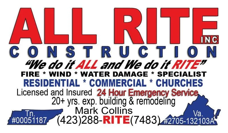 Slide of All Rite Construction