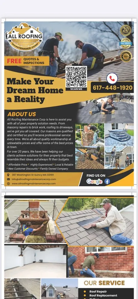 Slide of All Roofing Maintenance