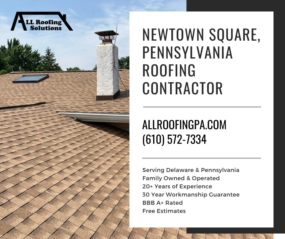 Top-rated roof replacement experts serving Newtown Square, PA - All Roofing PA