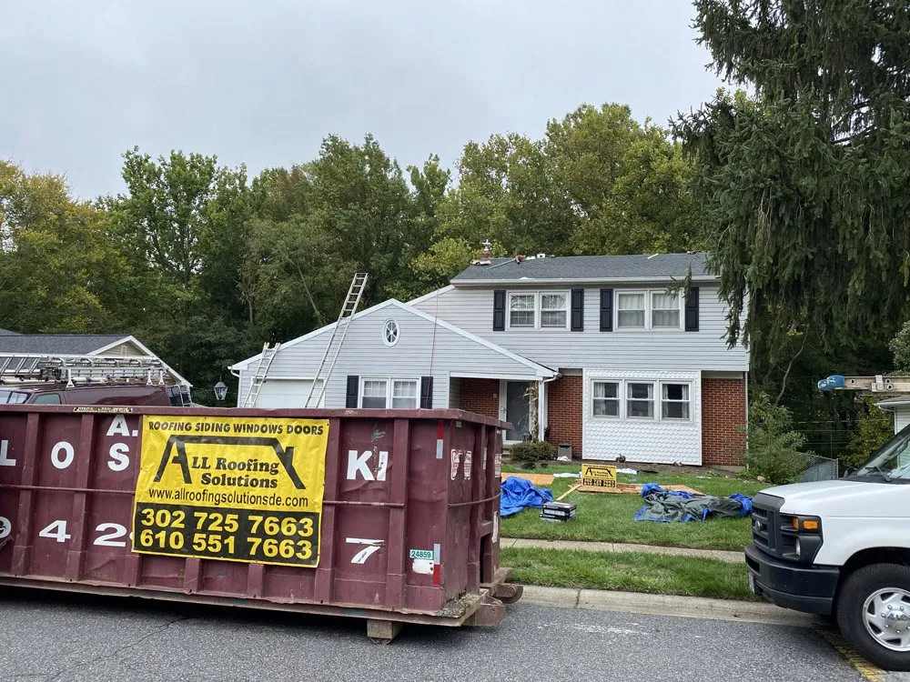Licensed roof repair in Newtown Square, PA by All Roofing PA